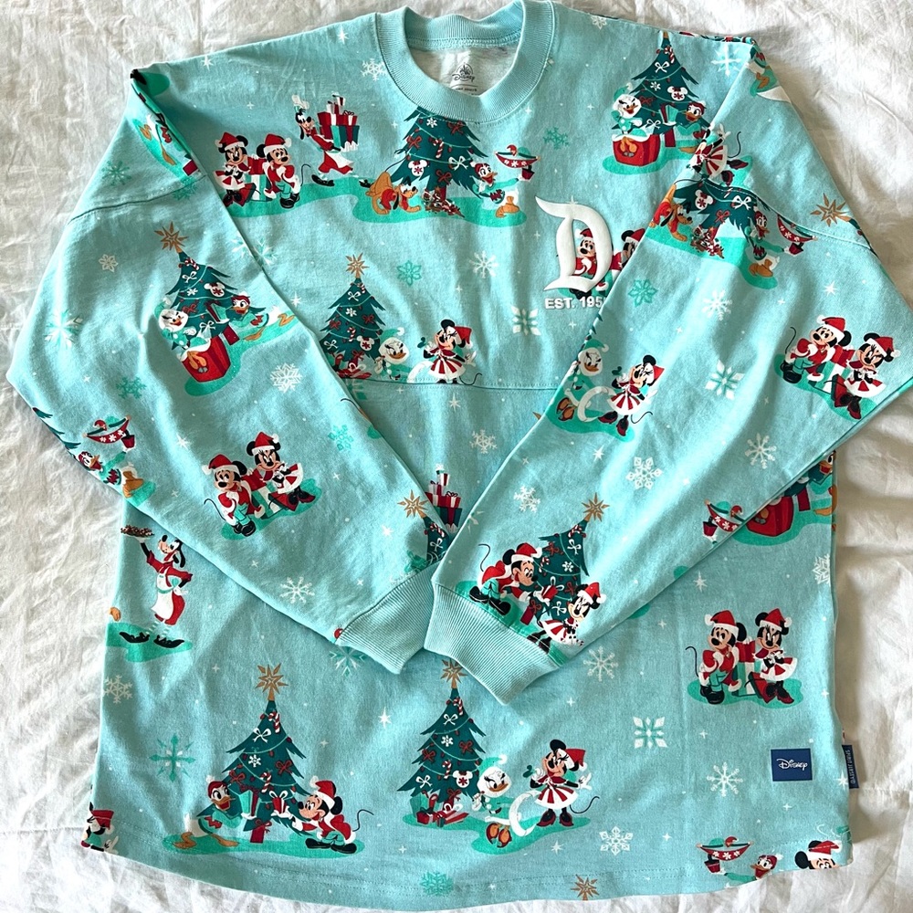 Disney park Spirit Christmas jersey - size SMALL